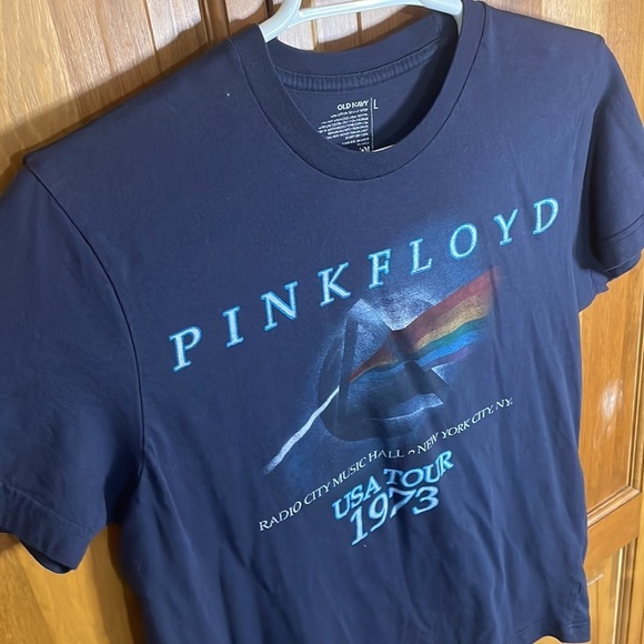 Pink Floyd Band T-shirt Mens Large Casual Music Classic Rock Dark side of Moon - Picture 6 of 6
